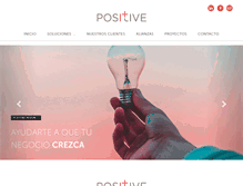Tablet Screenshot of positiveit.com.ar